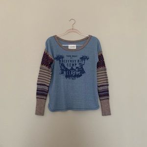 New without tag Free people long sleeve Tshirt